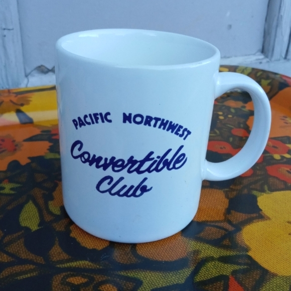 🖤SALE🖤 VINTAGE COFFEE MUG PNW CONVERTIBLE CLUB